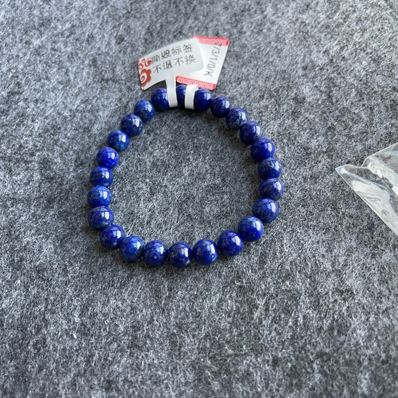 Lapis lazule beaded bracelet - Picture 3 of 6